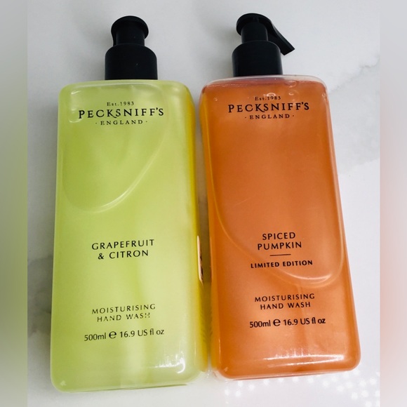 2 Hand Wash Pecksniff’s Spice Pumpkin & Grapefruit Citron 16.9 oz Each New - Picture 1 of 3